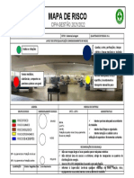 Mapa de risco CIPA gestão 2021/2022 unidade Caldearia/usinagem
