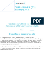 Annexe 4.3 Etude de Traitabilité Insituo Nov 2018