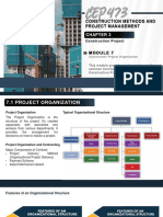  Construction Project Organization