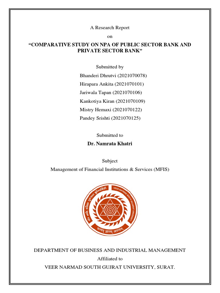 comparative-study-on-npa-of-public-sector-bank-private-sector-bank