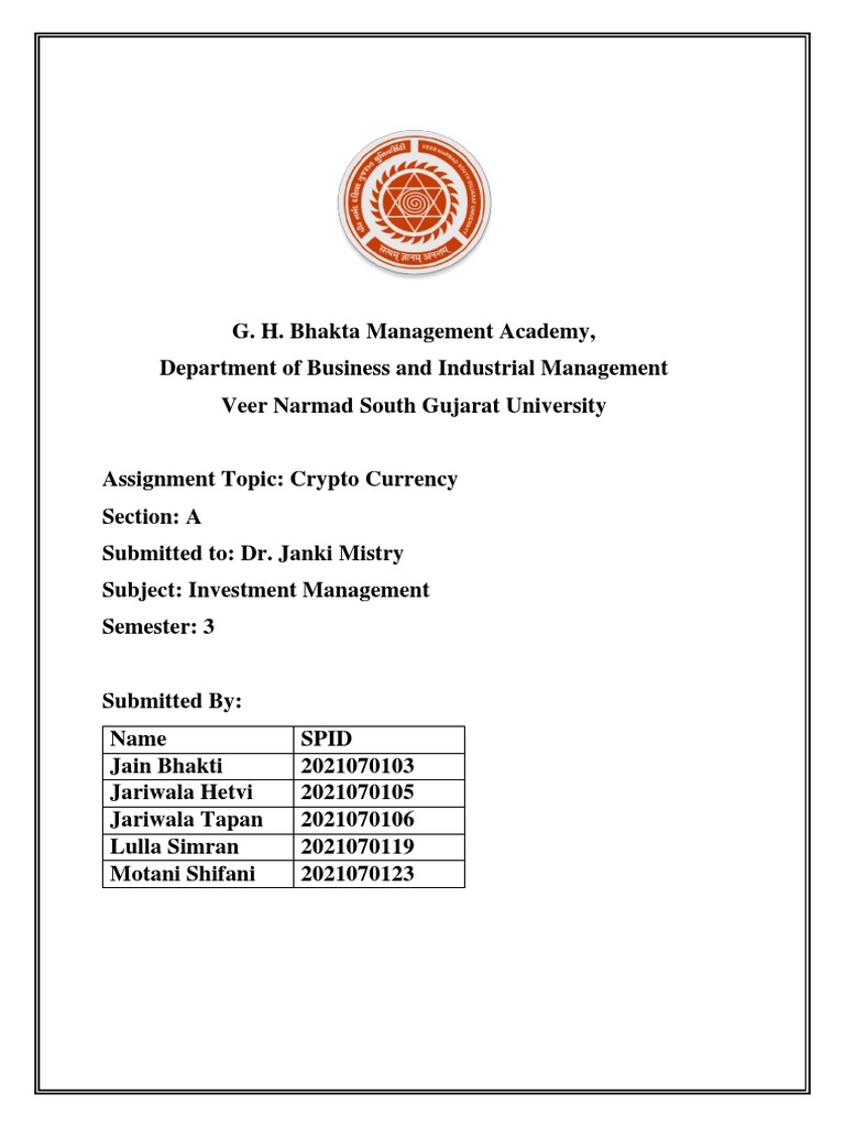 Cryptocurrency Investment Guide | PDF | Cryptocurrency | Bitcoin