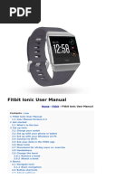 Fitbit Ionic Manual