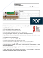 Biologia - Prática sobre AIDS