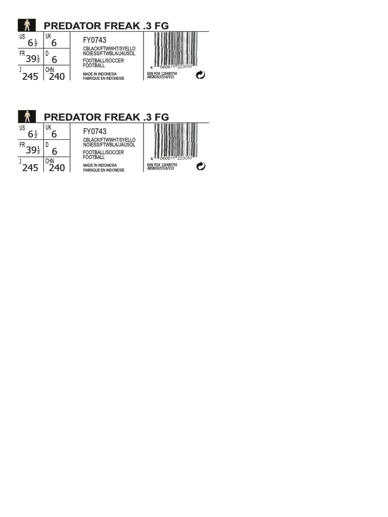 Label Adidas | PDF