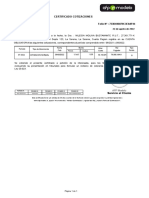 Certificado de Cotizaciones AFPModelo