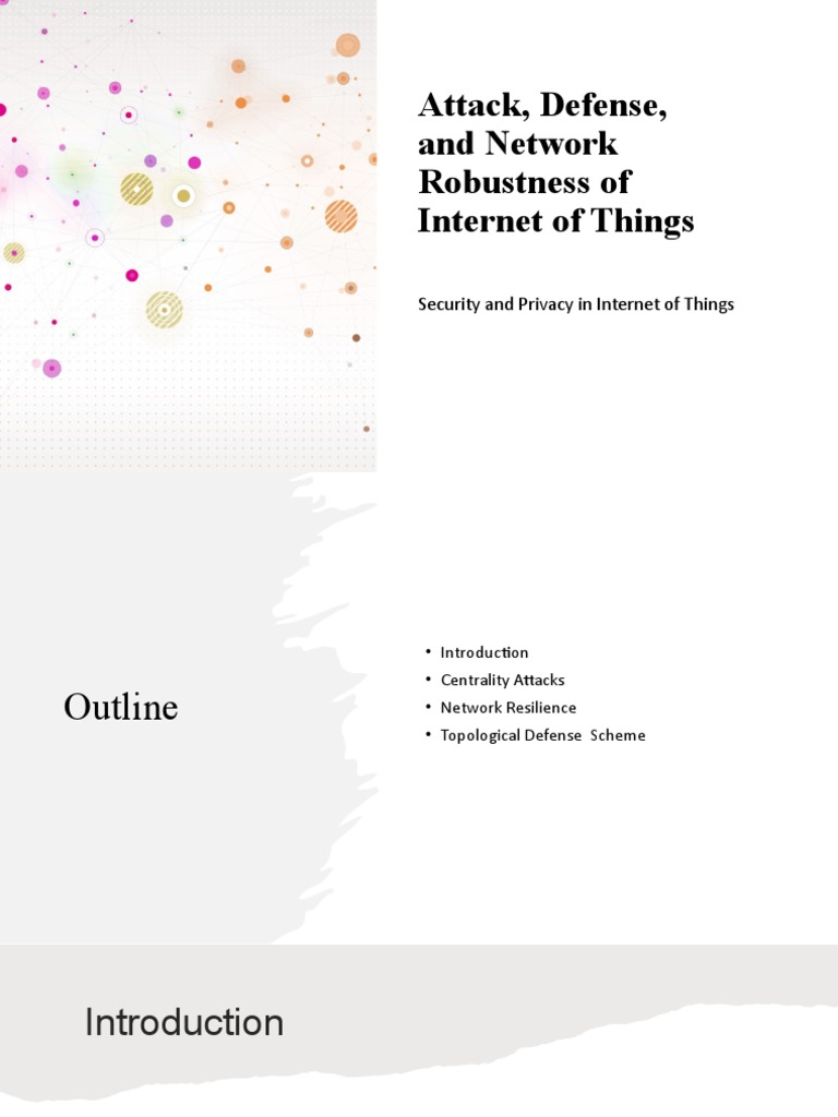 IoT Network Security and Defense Strategies | PDF | Internet Of Things ...