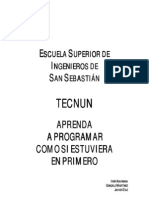 Aprenda a Programar - (TECNUN)