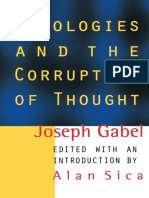 Joseph Gabel, Alan Sica - Ideologies and The Corruption of Thought-Transaction Publishers, Routledge (1997)