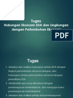 Hubungan Ekonomi SDA Lingkungan Pertumbuhan