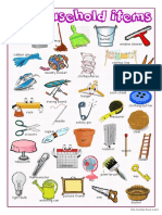 Household Items Picture Dictionary