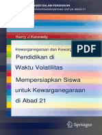 Terjemah Civic and Citizenship Education in Volatile Times Preparing Students For Citizenship in The 21st Century by Kerry J Kennedy