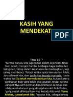 Kasih Yang Mendekat - 2.1