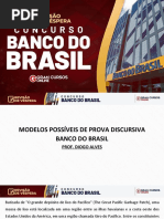 Concurso Banco Do Brasil - Revisão de Véspera - Redação - Diogo Alves