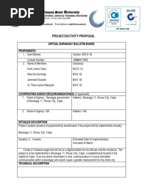 Community-Project-Proposal