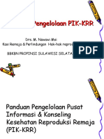 Panduan Pengelolaan PIK-RR - PPT 1