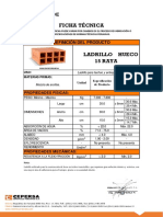 Ficha Técnica Hueco 15 Raya - 2022