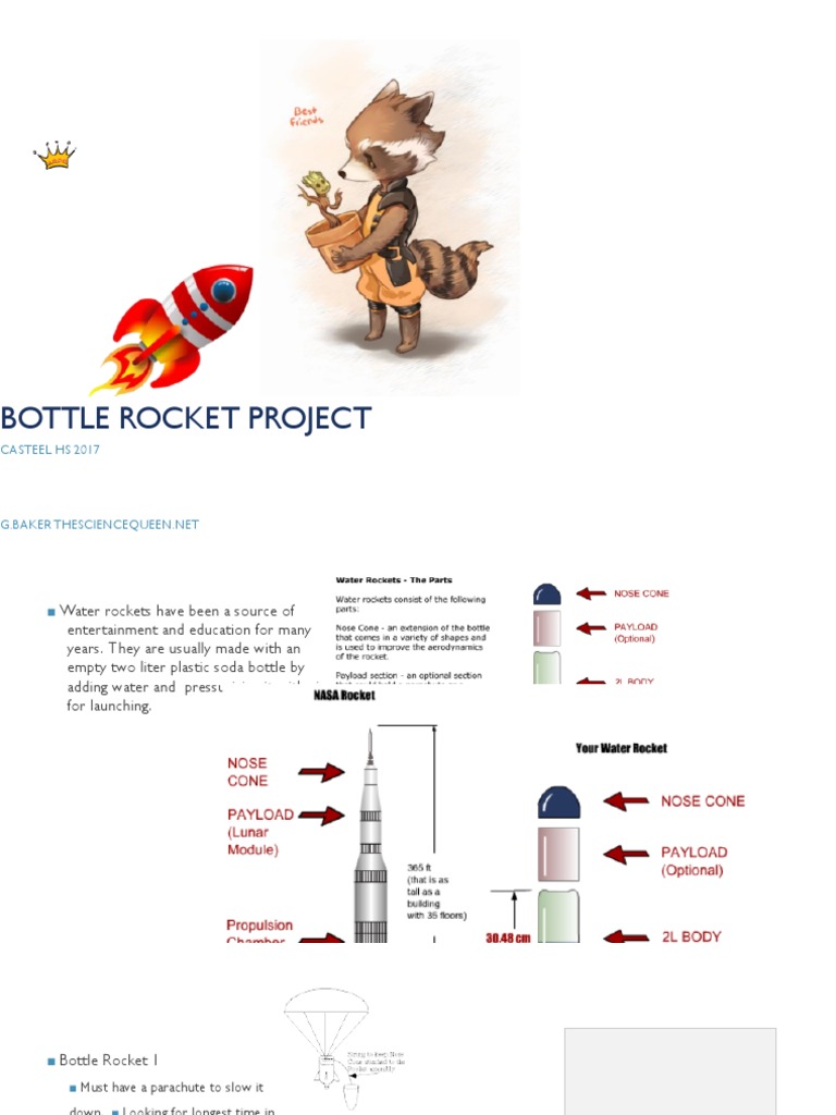 Bottle Rocket Design and Deployment Guide | PDF | Rocket | Force
