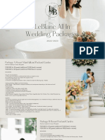 LB All in Wedding Package 2022-2023