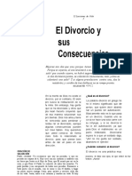 El Divorcio y Sus Consecuencias