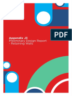 Appendix J3 Preliminary Design Report Retaining Walls