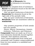 Periodic Table (Chemical Bonding)