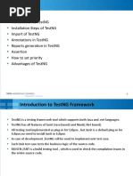 TestNG SeleniumFramework