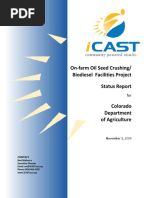 Icast - Seed Crushing Pilot - Final Report