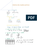 Reações químicas: aspectos quantitativos