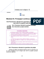 Modulul III. Pompajul Continuu Cu Prǎjini: Unitatea de Învǎţare 15