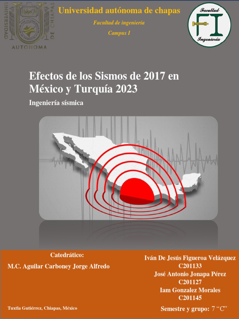 Efectos de Sismos en México y Turquía | PDF | Temblores | México