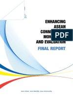 Enhancing Asean Connectivity Monitoring and Evaluation Final Report
