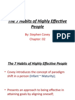 The 7 Habits of Highly Effective People