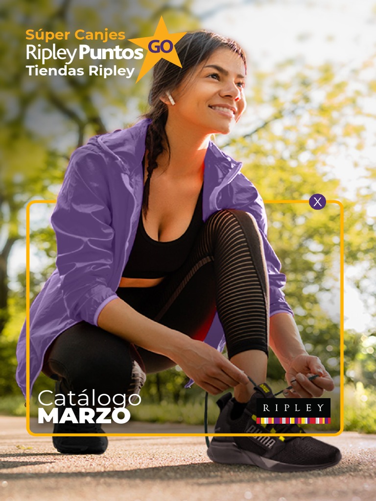 Puma Footwear Catalog from Ripley Stores with Descriptions and Prices