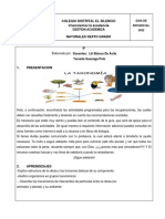 Guia de Recuperaciones 6° Biología