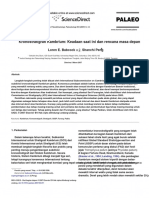 Cambrian Chronostratigraphy Current Stat