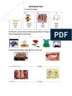 [TUTOR] 3th Grade Entrance Test