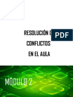 Módulo 2. Resolucion de Conflictos