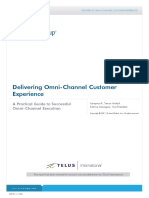 Guide To Omnichannel CX Delivery - by Everest and TELUS Intl 2017