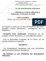 Ley Federal de Seguridad Privada