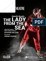 Court Theatre The Lady From The Sea Program