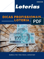 Ebook - Dicas Profissionais Loteria