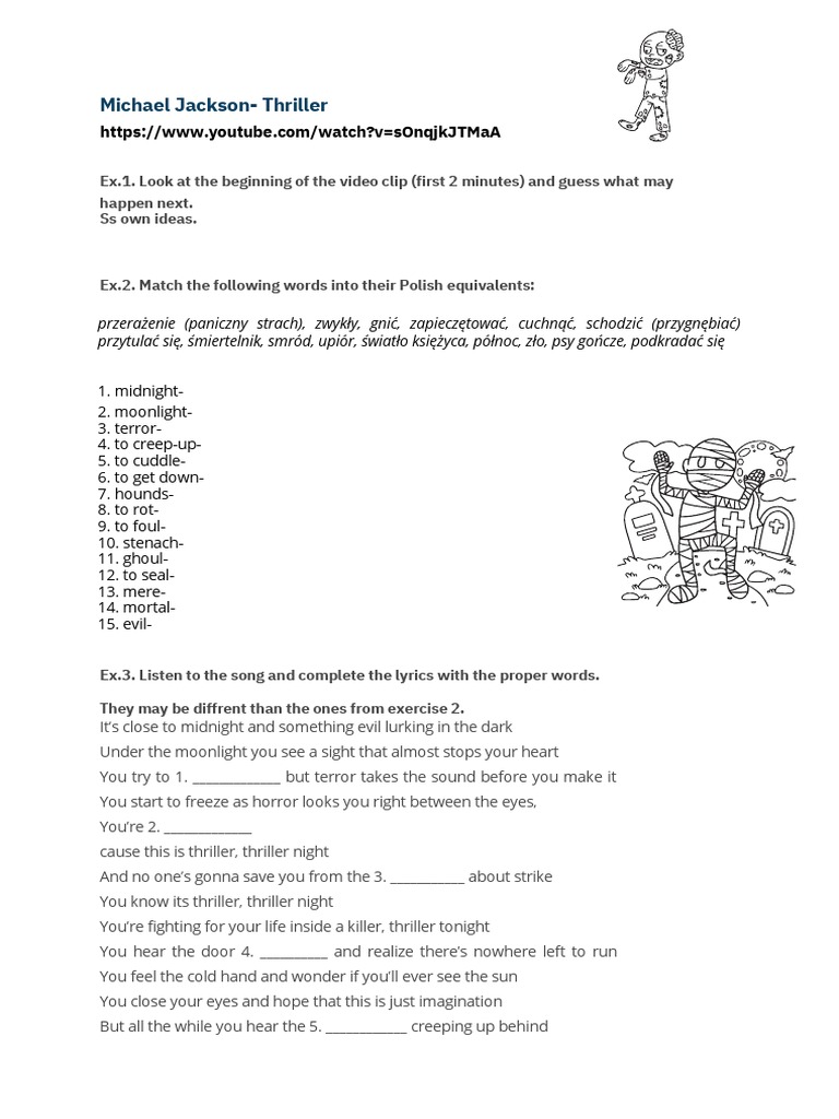 Michael Jackson Thriller Pdf Pdf