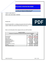 Financial Analysis - Mini Case-Norbrook-Group B