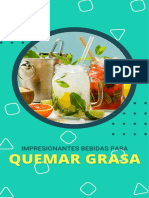 Impresionantes Bebidas para Quemar Grasa