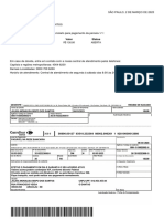 Detalhamento de acordo e boleto para pagamento da parcela 1/1