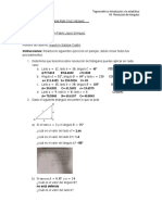 Act. Clase 6 y 7 - Resolución de Triángulos