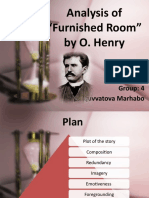 Analysis - Furnished Room