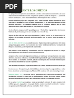Evolución de la Física en Grecia | PDF | Aristóteles | Antigua Grecia