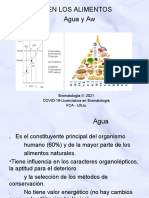 Diaoisitiva - Clase Teórica N 2 - Alimentos - Aw - 2021