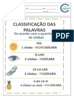 Classificação Das Palavras